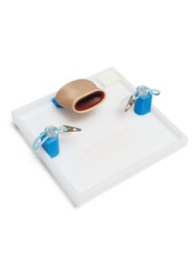 Fizyczny moduł treningowy zszycia kołnierza pochwy.